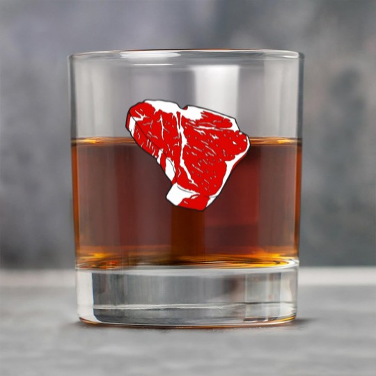 Discover T-Bone Steak Rock Glasses