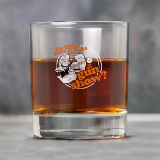 Discover Popeye Gun Show Adult Rock Glasses Rock Glasses