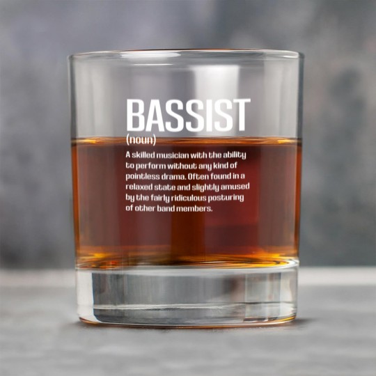 Discover Funny Bass Player Bassist Definition Rock Glasses