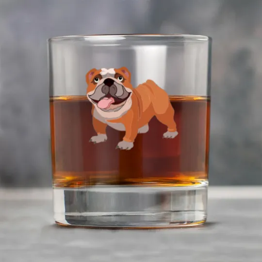 Discover Happy bulldog Rock Glasses
