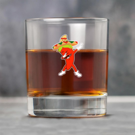 Discover Chili Dabbing Pepper Mexican Hot Jalapeno Dab Gift Rock Glasses