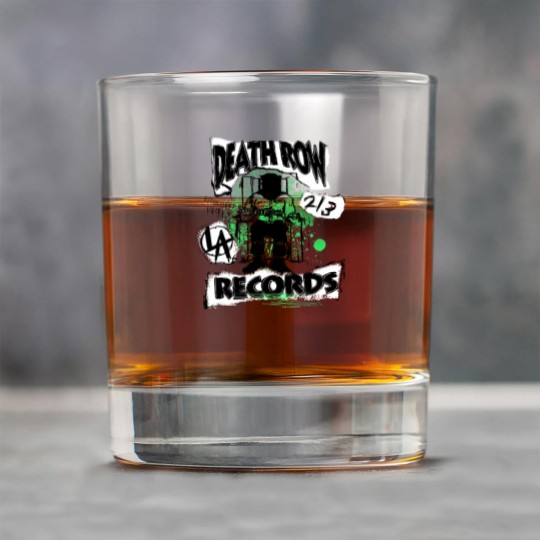 Discover Death Row Records Green Decoupage Rock Glasses