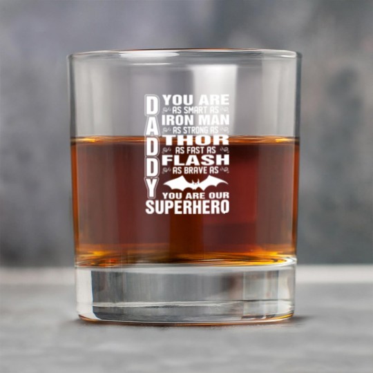 Discover Daddy You Are Our Superhero Rock Glasses
