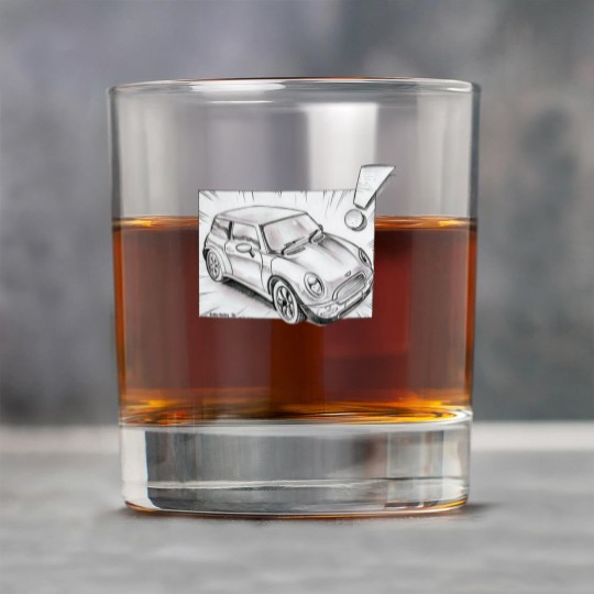 Discover Mini Cooper pencil sketch - Mini Cooper - Rock Glasses