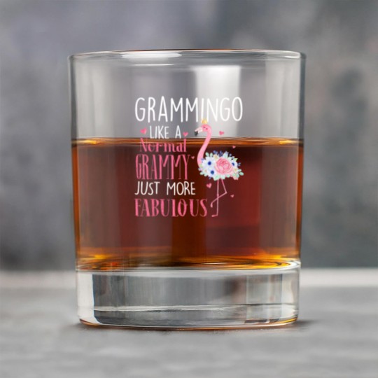 Discover Flamingo Grammingo like a normal Grammy Gifts Rock Glasses