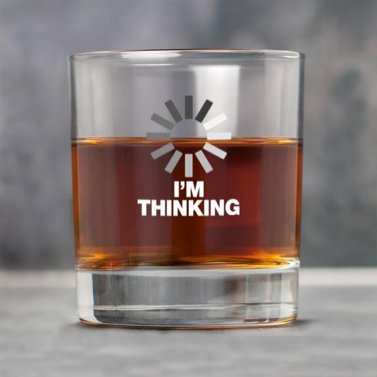 Discover I'm Thinking Funny Sayings Rock Glasses Rock Glasses