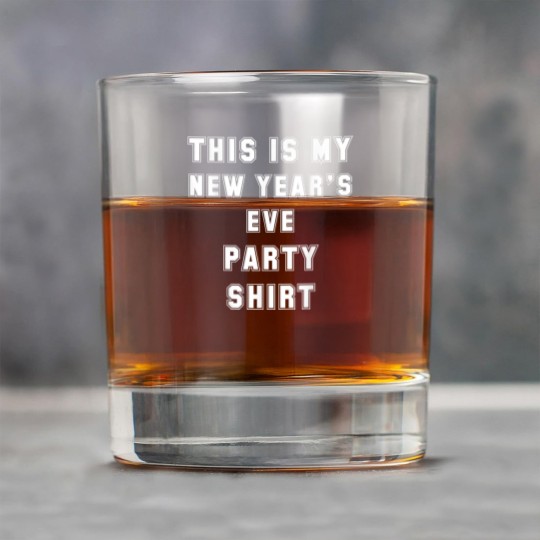 Discover This is My New Year's Eve Party Rock Glasses