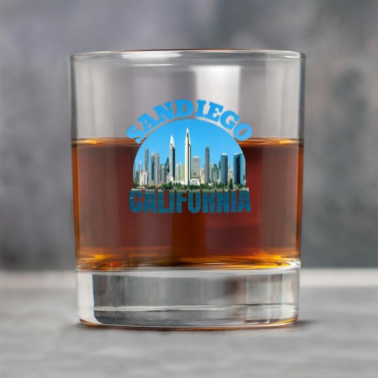 Discover San Diego California Rock Glasses