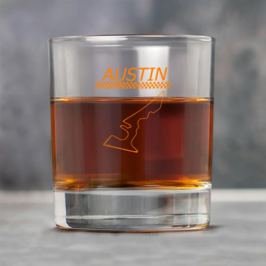 Discover Race Track In Austin Car Racing Circuit Fan Gift T Rock Glasses