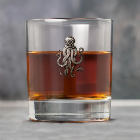 Discover Retro Fashion SCUBA Diver Weird Killer Octopus Rock Glasses