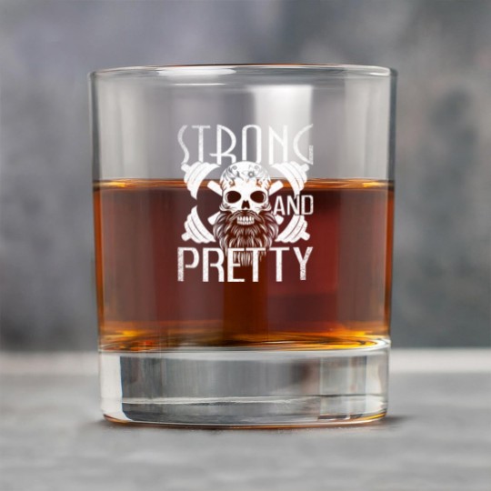 Discover Strong and Pretty Strongman Gym Vintage - Strong And Pretty - Rock Glasses