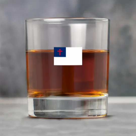 Discover Christian Flag Rock Glasses