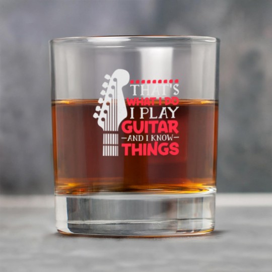 Discover That's What I Do I Play Guitar And I Know Things Guitar Rock Glasses