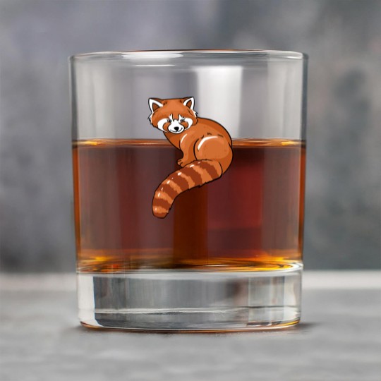 Discover Red Panda Lover Illustration Gifts Red Pandas Gift Rock Glasses