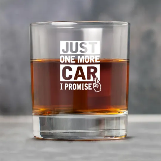 Discover Car - Just One More Car I Promise Funny Mechanic Rock Glasses