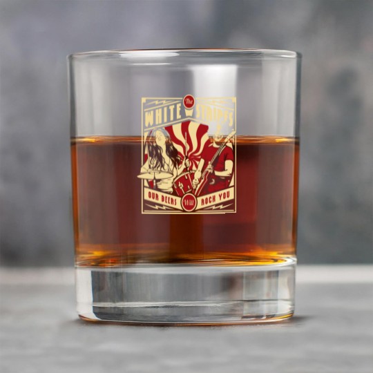Discover Jack and Meg Stripes Rock Glasses