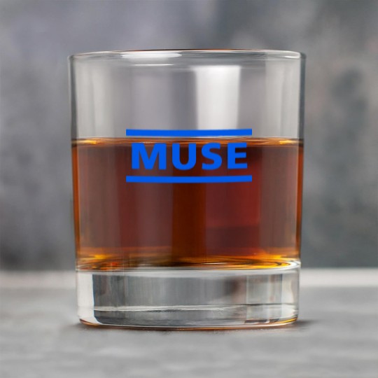 Discover Muse Unisex Rock Glasses: Dark Blue Logo