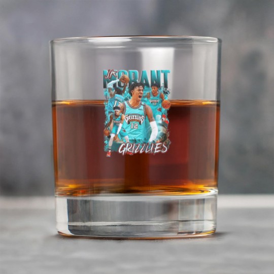 Discover Ja Morant Rock Glasses | Memphis Grizzlies Bootleg Graphic Rock Glasses