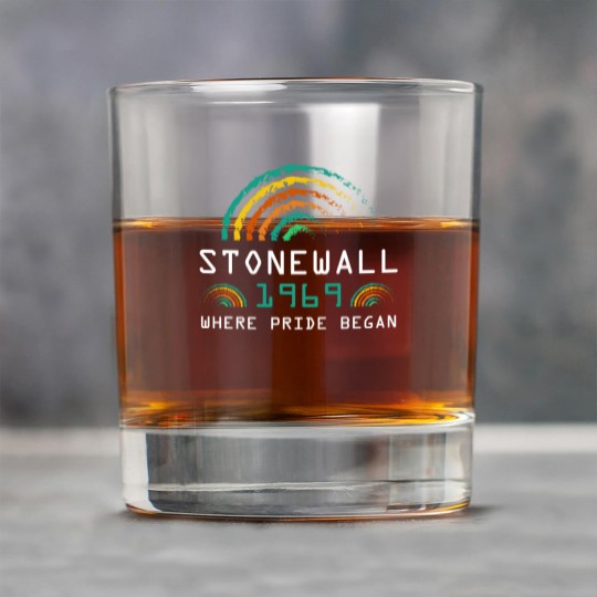 Discover Stonewall 1969 Rainbow Gay CSD 50 Years Pride Riot Rock Glasses