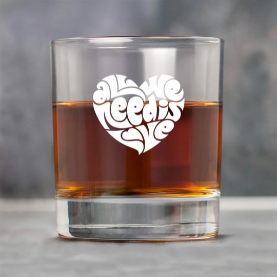 Discover All We Need Is Love Rock Glasses