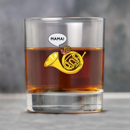 Discover Snail French Horn Shell Pun Musician Gift Rock Glasses