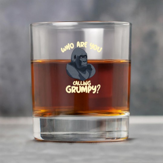 Discover grumpy gorilla monkey fear angry angry strong Rock Glasses