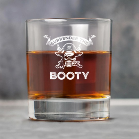 Discover Pirate - Surrender The Booty Rock Glasses