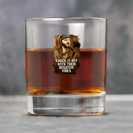 Discover Oddball Vintage Portrait Quote Knock It Off With Them Negative vibes - Oddball - Rock Glasses