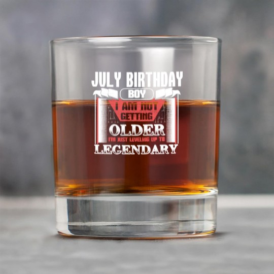 Discover July Birthday Kings Gift Idea Rock Glasses