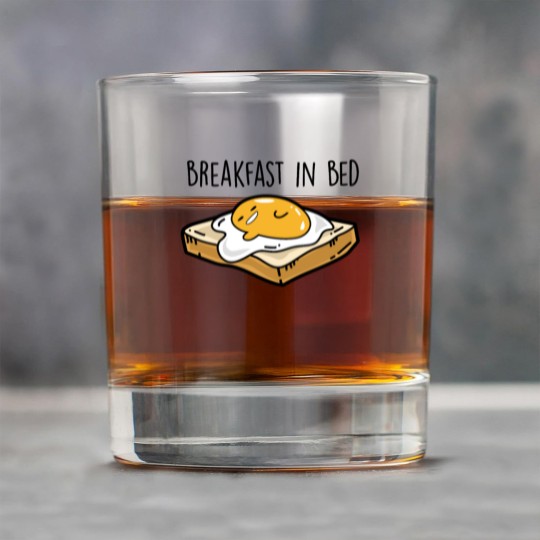 Discover Fried egg toast - Breakfast in bed Rock Glasses