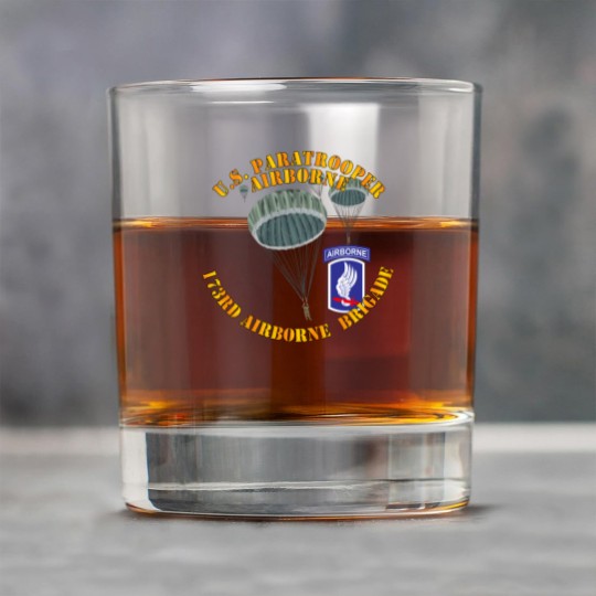 Discover Army - US Paratrooper - 173rd Airborne Bde wo Shadow - Military - Rock Glasses