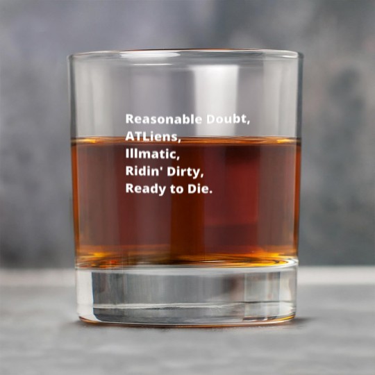 Discover Best Album List Rock Glasses - 90s Vintage Clothing - Rock Glasses