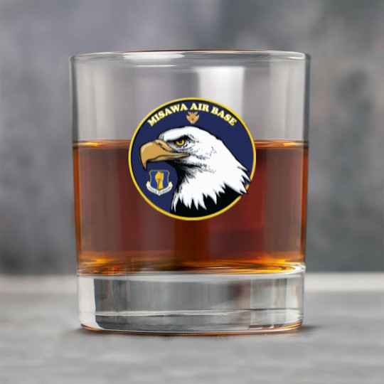 Discover Misawa Air Base Japan Us 35Th Fighter Wing Jasdf Rock Glasses