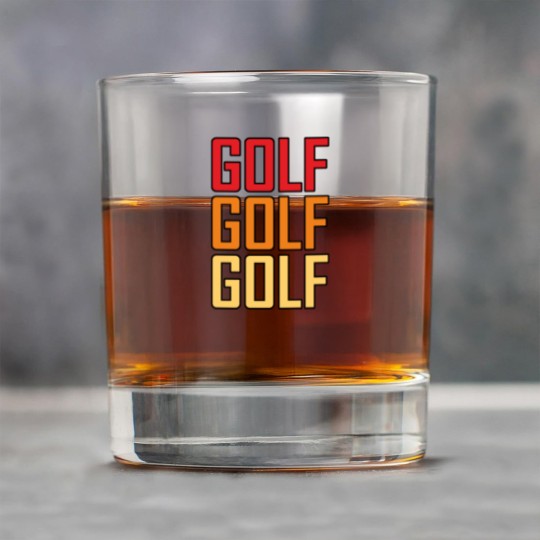 Discover Golf Golf Golf Rock Glasses