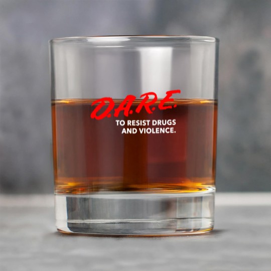 Discover Dare To Resist Drugs Violence Brand New Multiple S Rock Glasses