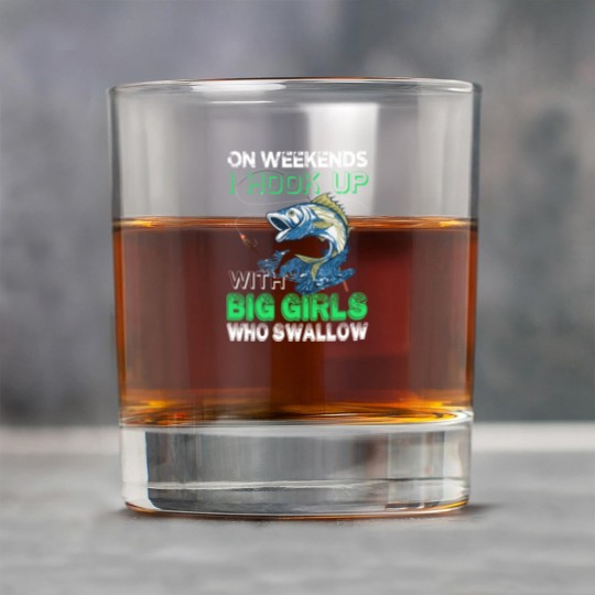 Discover ON WEEKENDS I HOOK UP WITH BIG GIRLS WHO SWALLOW - Fishing Lover Gift - Rock Glasses