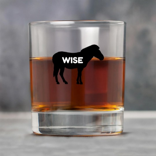 Discover Wise Ass Funny Donkey Funny Rock Glasses