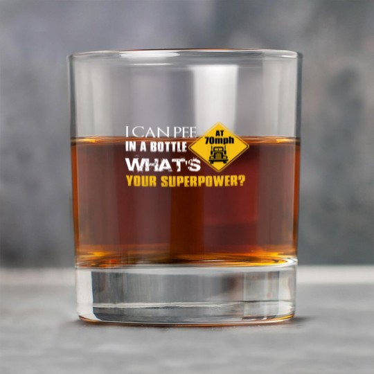 Discover I CAN PEE IN THE BOTTLE Rock Glasses