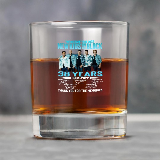 Discover NKOT Block Signture The Memories The MixTape Tour 2022 Rock Glasses