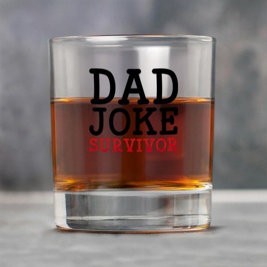 Discover Dad Joke Survivor Rock Glasses