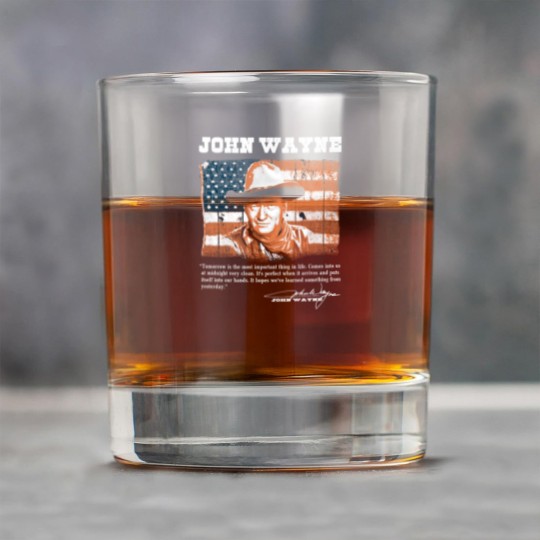 Discover John Wayne - Awesome John Wayne american flag te Rock Glasses