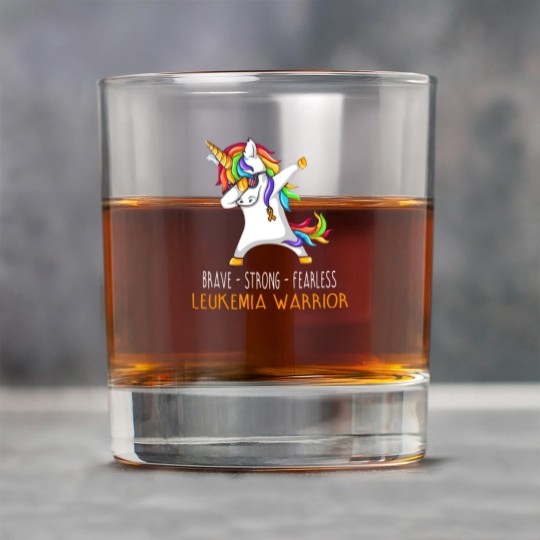 Discover Brave Strong Fearless LEUKEMIA Support LEUKEMIA Awareness Gifts - Leukemia Cancer Awareness - Rock Glasses