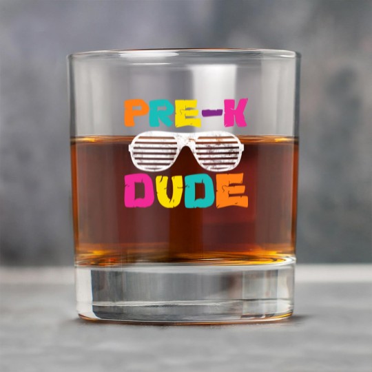 Discover Pre-K Dude Back To School Teacher Student Preschool Rock Glasses