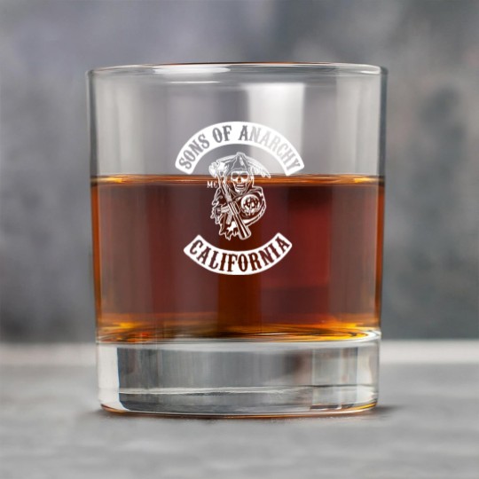 Discover Mens Sons of Anarchy Rock Glasses (on back)