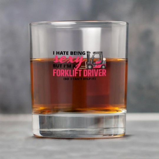 Discover Forklift Driver Apparel Forklift Operator Funny Gift Rock Glasses