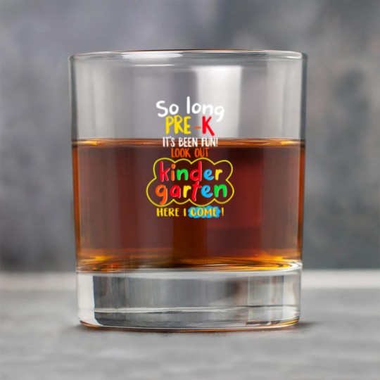 Discover Kindergarten Graduation Rock Glasses So Long Pre-K Kindergarten Here I Come Graduation Kids