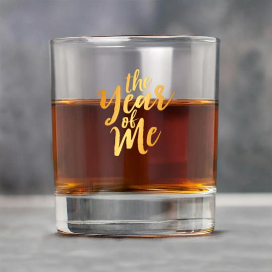 Discover The Year Of Me-Gold Rock Glasses