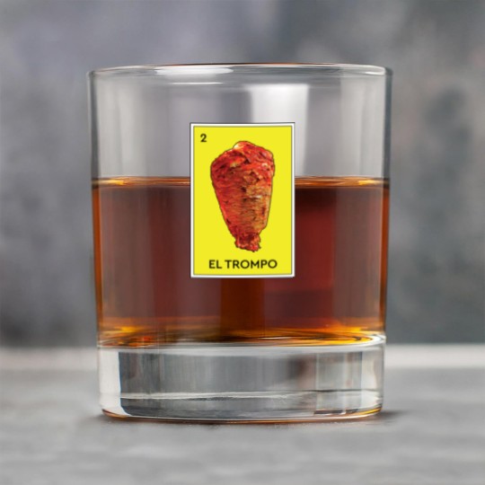 Discover El Trompo Al Pastor Loteria Mexican Game Funny Carne Asada Tacos Burritos - Meat - Rock Glasses
