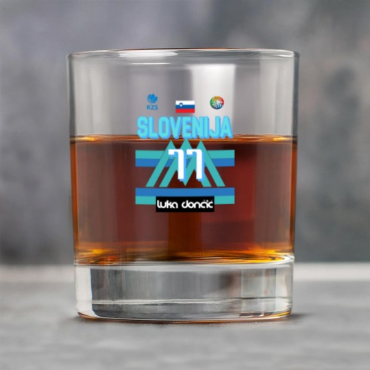 Discover Luka Doncic Slovenija Fan Design - Luka Doncic - Rock Glasses