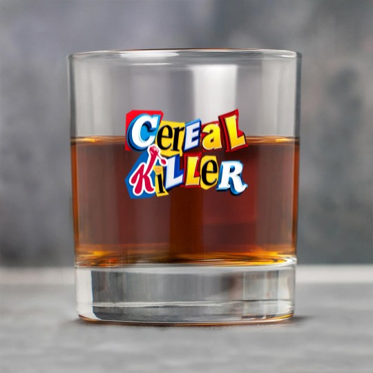 Discover Cereal Killer Graphic for the Cereal Lovers in your family Rock Glasses - Cereal Killer - Rock Glasses